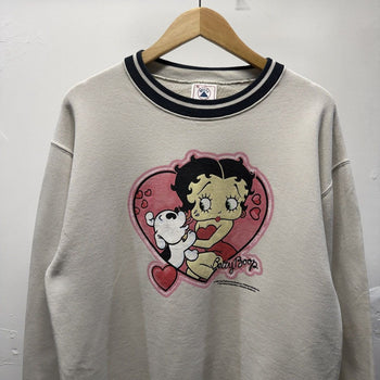 Vintage 1990s Betty Boop Dog Crewneck Sweatshirt