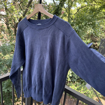 2000s Thrashed Faded Levi’s Ribbed Shirt Sweatshirt