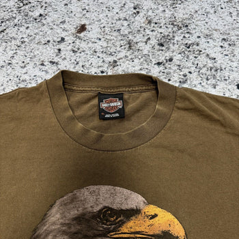 2000S FADED HARLEY DAVIDSON EAGLE TEE