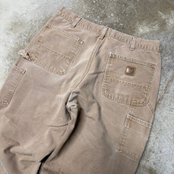 2000S CARHARTT BAGGY TAN CARPENTER PANTS