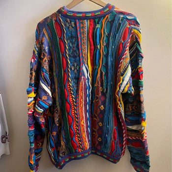 1990s TUNDRA CANADA COOGI STYLE KNIT SWEATER