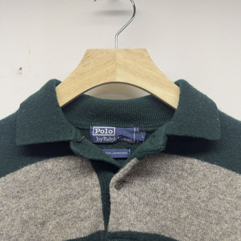 Vintage 2000s Polo Ralph Lauren Striped Lambswool Sweater