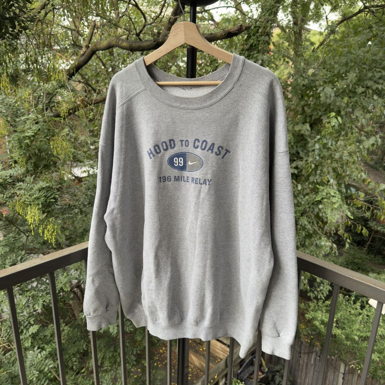 2000s Nike Running Hood To Coast Sweatshirt
