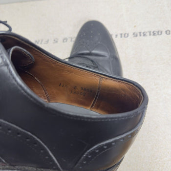 Allen Edmonds McClain Black Leather Wingtip Oxford