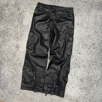 KODY PHILLIPS RIP VAN KODY WAXED BLACK CARGO PANT