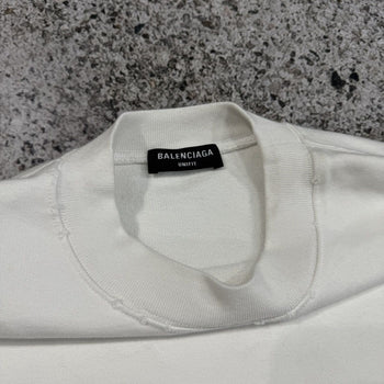 BALENCIAGA BRUSH CREWNECK