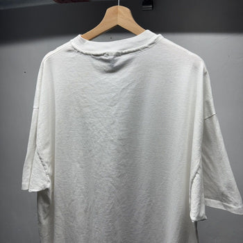1990s Blank White Single Stitch Tee