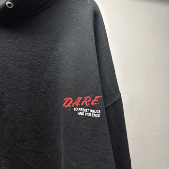 2000s Dare To Resist Drugs & Violence Hoodie