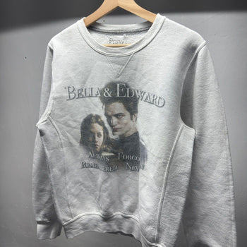 Praying Bella & Edward Sweatshirt Faded