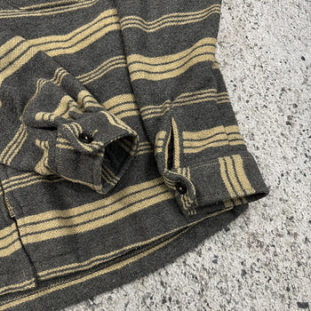 Chaqueta de franela de lana con cremallera de Diesel, años 80 y 90