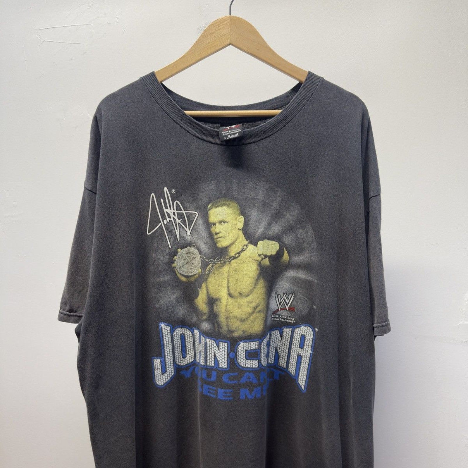 Vintage 2007 John Cena WWE Faded Tee