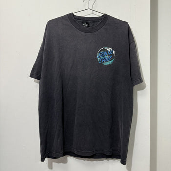 1990S FADED SANTA CRUZ NHS OG WAVE LOGO TEE