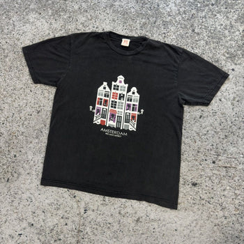 1990s Sin City Amsterdam Red Light District Sex Tee