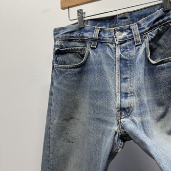 Vintage 2000s Levi's 501 Faded Distressed Jeans