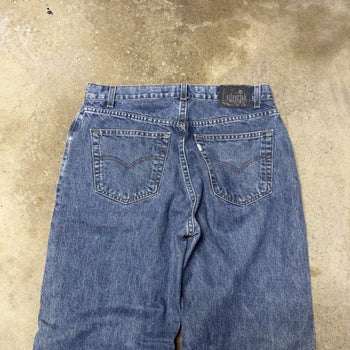 2000s LEVI’S SILVERTAB BAGGY STRAIGHT DENIM SKATER JEANS