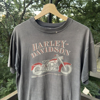 1980s Harley Davidson Faded Biker Tee
