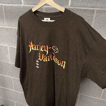 2000s Harley Davidson Flame Tee