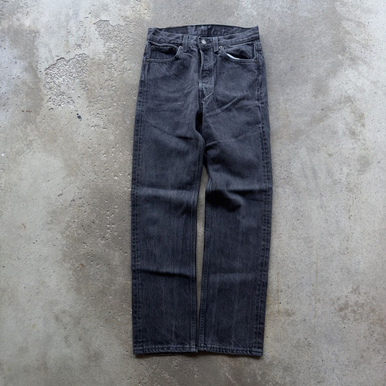 1990s Levi's 501 Black Denim Jeans - Made in USA