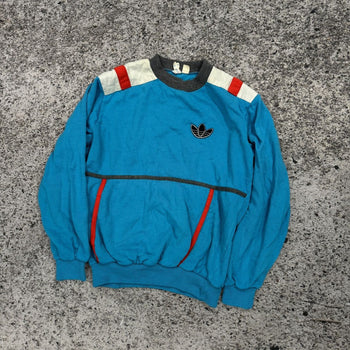 Sudadera con cuello redondo Adidas Ventex de los años 70 y 80