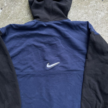 1990s/2000s NIKE TWO TONE HALF ZIP OVERSIZED PULLOVER