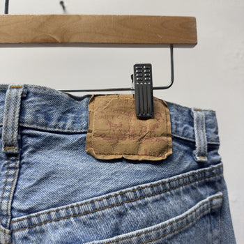 Vintage 1980s Made in USA Levi's 501 Faded Jeans