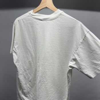 1990s Faded White Single Stitch Blank Tee