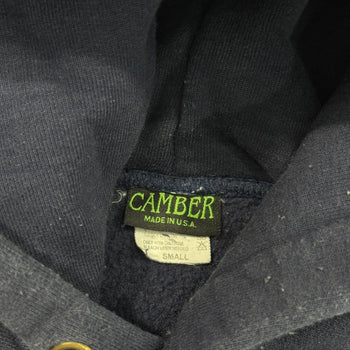 1990s Camber Heavyweight Faded Navy Blue Hoodie