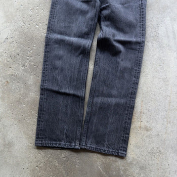 1990s Levi's 501 Black Denim Jeans - Made in USA