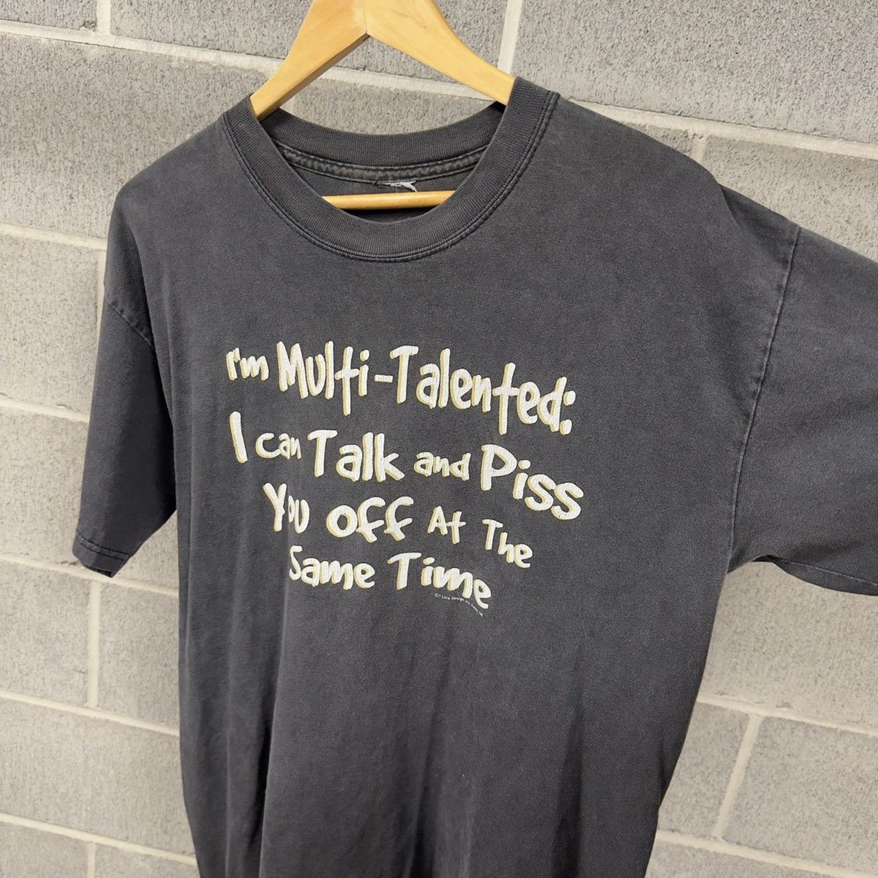 2000s Multi Talented Faded Tee