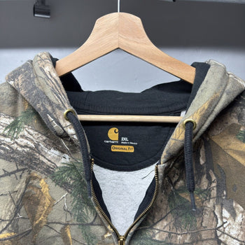 Carhartt Realtree Camo Zip Up Hoodie