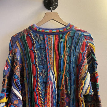 1990s TUNDRA CANADA COOGI STYLE KNIT SWEATER