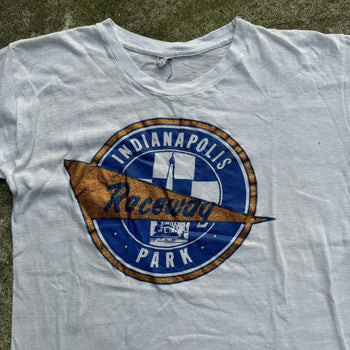 1960s COMBED COTTON INDIANAPOLIS RACEWAY PARK TEE