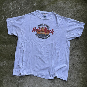 1990s HELL ROCK DEVIL'S HANGOUT HARD ROCK PARODY TEE