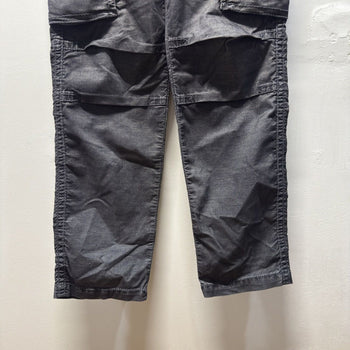 True Religion Black Cargo Pants
