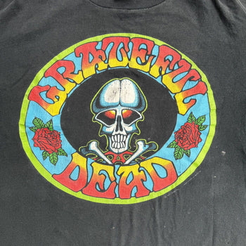 1990s GRATEFUL DEAD FADED SKULL TEE