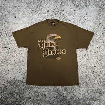 2000S FADED HARLEY DAVIDSON EAGLE TEE