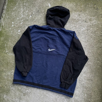 1990s/2000s NIKE TWO TONE HALF ZIP OVERSIZED PULLOVER