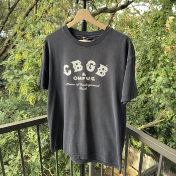 2000s Thrashed CBGB Underground Rock Tee