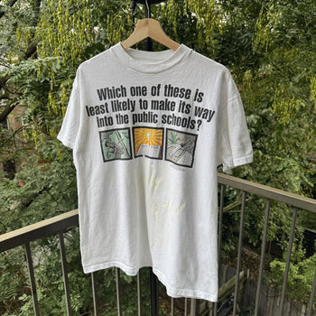 1990s Guns God Drugs Public Schools Tee