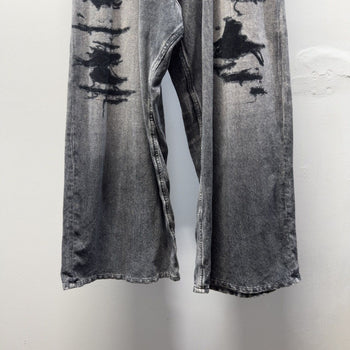 Balenciaga Winter 2021 Tromp L'oeil Sweatpants Black Demna