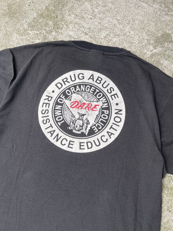 1990s FADED DARE RESIST DRUGS & VIOLENCE TEE