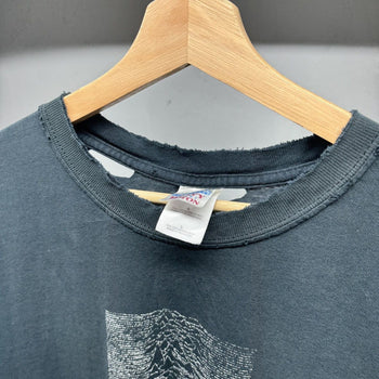 2000s Joy Division Thrashed Faded Distressed Band Tee