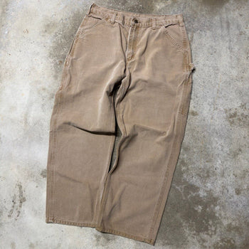 2000S CARHARTT BAGGY TAN CARPENTER PANTS