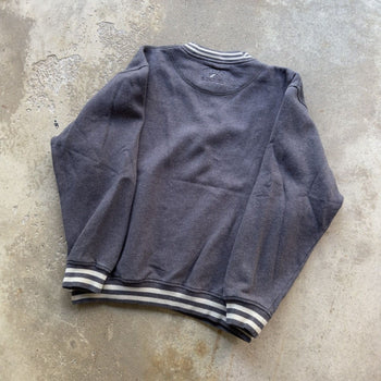 2000S FADED GREY CREWNECK SWEATSHIRT OVERSIZED