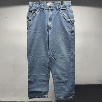 1990s Old Navy Baggy Wide Leg Painters Pants Jeans