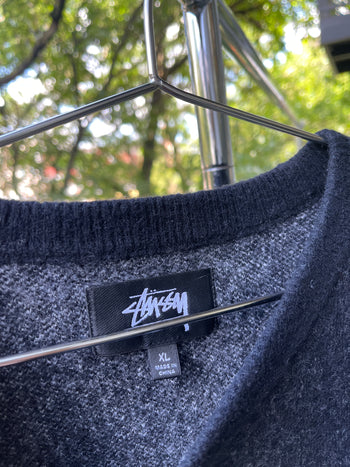 STUSSY SPORT KNIT PULLOVER SWEATER