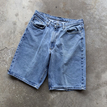 VINTAGE POLO RALPH LAUREN BAGGY DENIM JEAN SHORTS JORTS