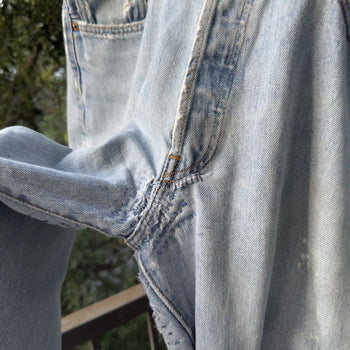 2000s Levi's 501xx Thrashed Faded Repaired Jeans