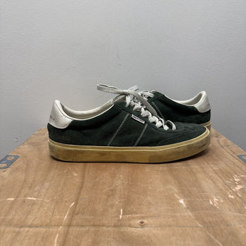 Golden Goose Soul Star Green Suede Sneakers