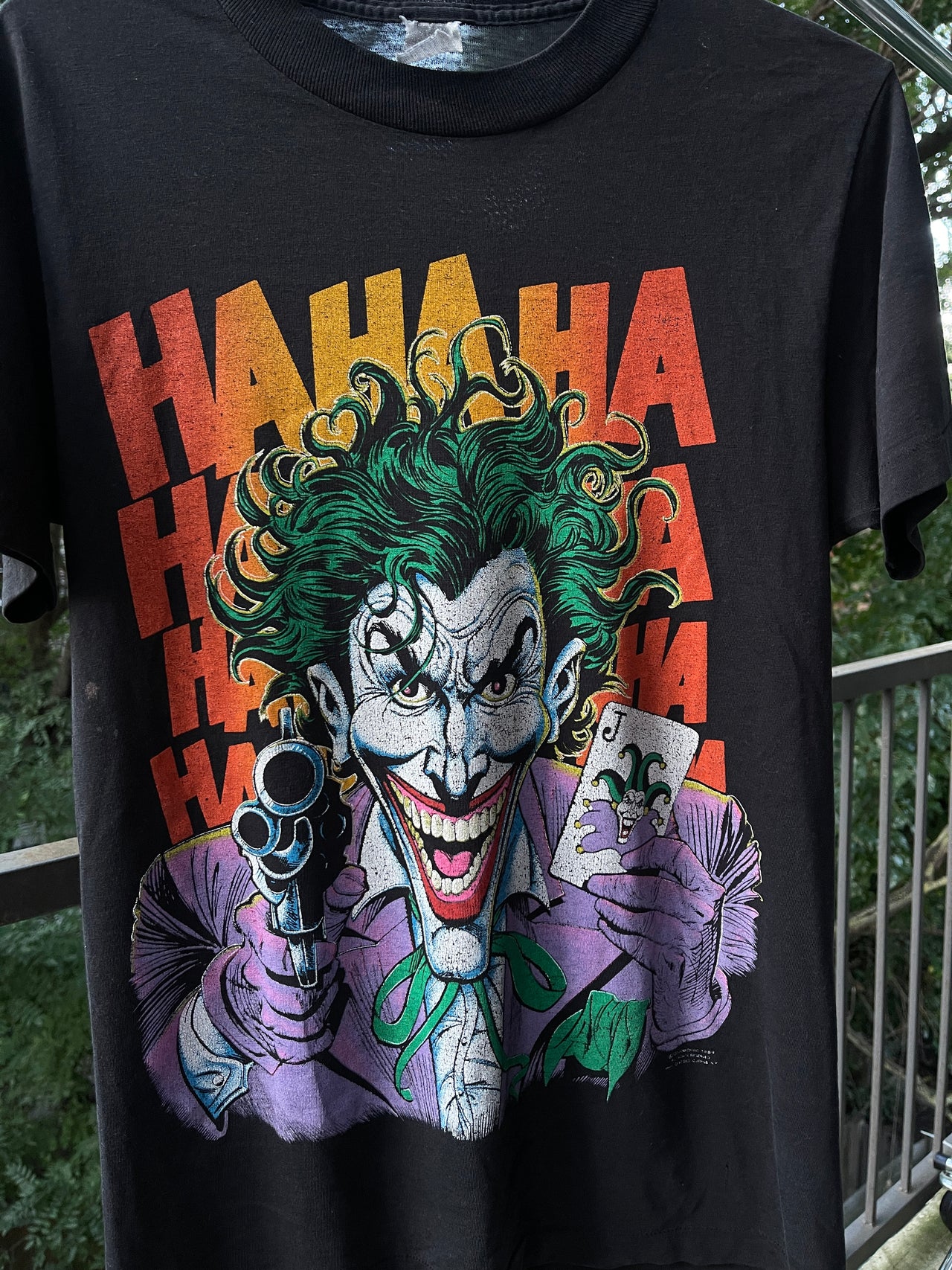 1980s JOKER BATMAN HAHAHA TEE